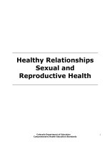 Tài liệu Healthy Relationships Sexual and Reproductive Health doc