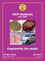 Tài liệu UKIP Manifesto Empowering the people potx