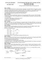 Tài liệu Đề thi học sinh giỏi lớp 11 THPT tỉnh Vĩnh Phúc năm học 2011 - 2012 môn Hóa potx