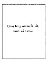Tài liệu Quay lưng với muối i-ốt, bướu cổ trở lại docx