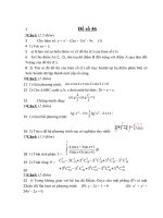Tài liệu Đề thi thử đại học môn toán năm 2013 - THPT Lý Thường Kiệt - Hải Phòng - Đề số 46 docx