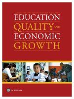 Tài liệu QUALITY EDUCATION ECONOMIC AND GROWTH pptx