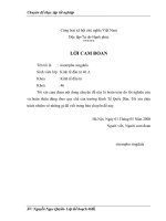 hoàn thiện công tác lập kế hoạch kinh doanh tại công ty tmxnk viễn đông