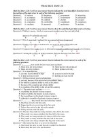 Tài liệu Đề Thi Thử Đại Học Khối A1, D Anh Văn 2013 - Phần 5 - Đề 25 doc