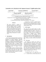 Tài liệu Báo cáo khoa học: 