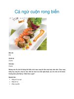 Tài liệu Cá ngừ cuộn rong biển docx