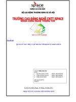 Tài liệu Tên đề tài: QUẢN LÝ XÁC THỰC TẬP TRUNG VỚI DỊCH VỤ LDAP LINUX pptx