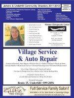 Tài liệu Village Service & Auto Repair ppt