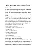 Tài liệu Con yêu! Đọc sách cùng bố nhé docx