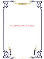Tài liệu Kỹ Năng Thiết Lập Cuộc Hẹn Chuyên Nghiệp. pdf