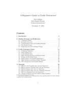 Tài liệu A Beginner''''s Guide to Credit Derivatives  ppt