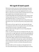 Tài liệu Khi người đi loanh quanh pptx