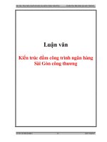 Kiến túc dầm công trình ngân hàng Sài Gòn công thương