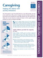 Tài liệu Helping the elderly with activity limitations docx