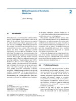 Tài liệu Ethical Aspects of Aesthetic Medicine pptx