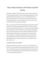 Tài liệu Tăng trưởng tín dụng âm: bất thường trong bình thường ppt