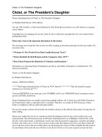 Tài liệu The President''''s Daughter pdf