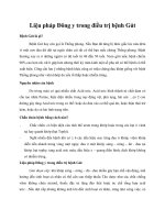 Tài liệu Liệu pháp Đông y trong điều trị bệnh Gút pptx