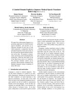 Tài liệu Báo cáo khoa học: 