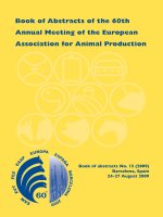 Tài liệu Book of Abstracts of the 60th Annual Meeting of the European Association for Animal Production docx
