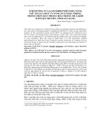 Tài liệu ẢNH HƯỞNG CỦA GAM SORB P ĐẾN KHẢ NĂNG GIỮ ẨM CỦA ĐẤT VÀ NĂNG SUẤT ĐẬU PHỘNG TRỒNG TRÊN ĐẤT PHONG HÓA TRONG MÙA KHÔ Ở HUYỆN TRI TÔN, TỈNH AN GIANG ppt