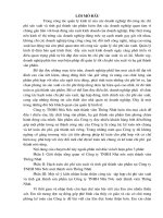 hoàn thiện công tác  tập hợp chi phí sản xuất  và tính giá thành sản phẩm tại công ty tnhh nhà nước một thành viên thống nhất