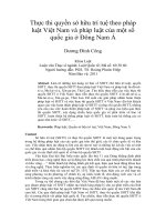 Thực thi quyền sở hữu trí tuệ theo pháp luật việt nam và pháp luật của một số quốc gia ở đông nam á