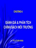 Tài liệu CHƯƠNG 4: ĐÁNH GIÁ & PHÂN TÍCH CHÍNH SÁCH MÔI TRƯỜNG pot