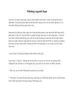 Tài liệu Những người bạn doc