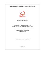 Nghiên cứu triển khai dịch vụ game tương tác trên mạng NGN IMS