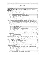 giải pháp nâng cao năng lực cạnh tranh của ngân hàng thương mại cổ phần các doanh nghiệp ngoài quốc doanh việt nam trong quá trình hội nhập kinh tế quốc tế