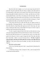 tổ chức và quản lý mạng lưới đại lý khai thác bảo hiểm nhân thọ tại công ty bảo hiểm nhân thọ nghệ an”