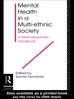 Tài liệu Mental Health in a Multi-ethnic Society A Multi-disciplinary Handbook docx