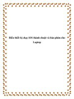 Tài liệu Biến thiết bị chạy iOS thành chuột và bàn phím cho Laptop. pot