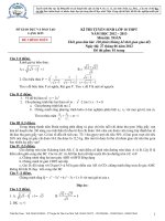 Tài liệu Đề toán tuyển sinh lớp 10 của các tỉnh Đề 25 doc