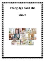 Tài liệu Phòng đẹp dành cho khách pot