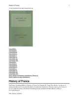 Tài liệu History of France docx
