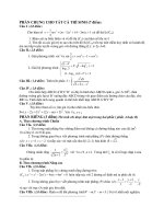 Tài liệu Đề Thi Thử Đại Học Khối A, A1, B, D Toán 2013 - Phần 20 - Đề 22 doc