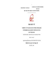 Nghiên cứu ứng dụng chuẩn WBEM (WEB BASED ENTERPRISE MANAGEMENT) trong bài toán quản trị mạng