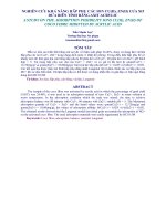Tài liệu NGHIÊN CỨU KHẢ NĂNG HẤP PHỤ CÁC ION CU(II), ZN(II) CỦA XƠ DỪA BIẾN TÍNH BẰNG AXIT ACRYLIC docx