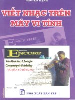 Tài liệu Viết nhạc trên máy vi tính pptx