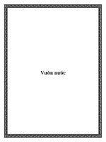 Tài liệu Vườn nước potx