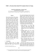 Tài liệu Báo cáo khoa học: 