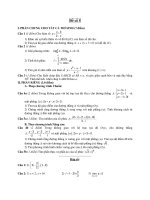 Tài liệu Đề ôn thi tốt nghiệp trung học phổ thông môn toán - Đề 5 docx