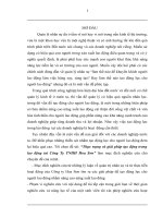 thực trạng và giải pháp tạo động trong lao động tai công ty tnhh hoa sơn