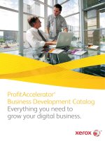 Tài liệu ProfitAccelerator ® Business Development Catalog Everything you need to grow your digital business pdf