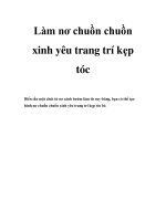 lam no chuon chuon xinh yeu trang tri kep toc