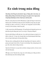 Tài liệu Eo xinh trong mùa đông pptx