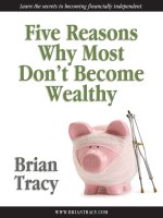 Reasons why people dont become wealthy