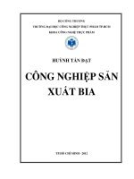 công nghiệp sản xuất bia